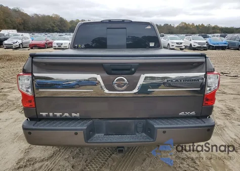 2017 Nissan Titan Sv z USA, uszkodzony, nr VIN 1N6AA1E5XHN507219